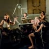 Josie Dale-Jones, Lydia Higginson, Olivia Norris and Nobahar (Imogen) Mahdavi