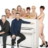 Tim Firth, Gary Barlow with the cast