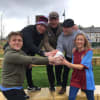 Luke Maddison, Craig Richardson, Dale Meeks, Wayne Miller and Jill Dellow