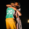 Kwami Odoom and Rakie Ayola