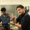 Michael Grady-Hall (Jaffeir) in rehearsal