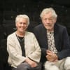 Leonie Orton and Sir Ian McKellen