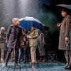 Alex Kingston (Dr Teresa Stockmann) and Malcolm Sinclair (Mayor Peter Mattsson) in An Enemy of the People at Nottingham Playhouse