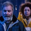 Paul Kemp​ as Bernard and Emily Burnett as Skye