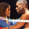Hoda Bentaher as Desdemona and Kwame Reed as Othello