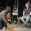 Stanley J Browne as Cyrus and Shenagh Govan as Nella