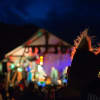 Just So Festival - Footlights at night