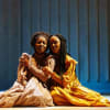 T'Shan Williams (Celie) and Danielle Fiamanya (Nettie) in The Color Purple