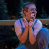 Rhian Lois (Gretel) in Hansel and Gretel. Scottish Opera 2020