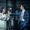 Ria Jones as Norma Desmond and Danny Mac as Joe Gillis in Sunset Boulevard