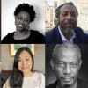 The new chairman and trustees: top row (from left): David Hanson, Nyasha Pitt, Colin Bell. Bottom row: Alan Pollock, Thanh Sinden, Tyrone Huggins