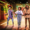 Tarik Fimpong (Scarecrow), Cherelle Williams (Dorothy), Jonathan Andre (Lion), Llewellyn Graham (Tinman)