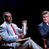 David Harewood as William F Buckley Jr and Charles Edwards as Gore Vidal