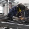 Jamie Wright metalwork apprentice