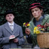 Publicity shot of Toby Burchell (Henry Higgins) and Emily Henry (Eliza)