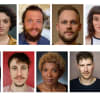 The cast of The Company of Wolves