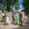 The cast of The Secret Garden