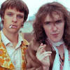 Jasper Talbot as Mick Jagger and Brenock O'Connor as Keith Richards