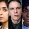 Laura Rogers as Beverly, Leander Deeny as Laurence, Chaya Gupta as Angela, Joe Blakemore as Tony, Amy Rockson as Susan