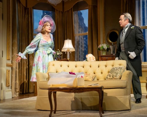Sarah Jessica Parker and Matthew Broderick in Plaza Suite on Broadway