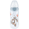 NUK - First Choice+ Disney Winnie Μπιμπερό PP Θηλή Σιλικόνης (0-6m) με Δείκτη Ελέγχου Θερμοκρασίας (Nr.10741035) - 300ml