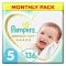 PAMPERS - Premium Care Monthly Pack Πάνες No5 (11-16kg) - 136τμχ