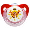 NUK - Ορθοδοντική Πιπίλα Σιλικόνης Disney Winnie N1 (0-6m) - 1τμχ