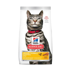 Hill's ฮิลส์ อาหารเม็ด สำหรับแมวโต สูตรดูแลระบบปัสสาวะและกำจัดก้อนขน 1.58 kg