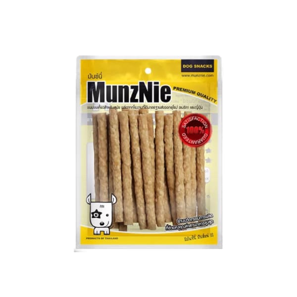 Munznie มันซ์นี่ ขนมโรลรสนม สำหรับสุนัข 250 g