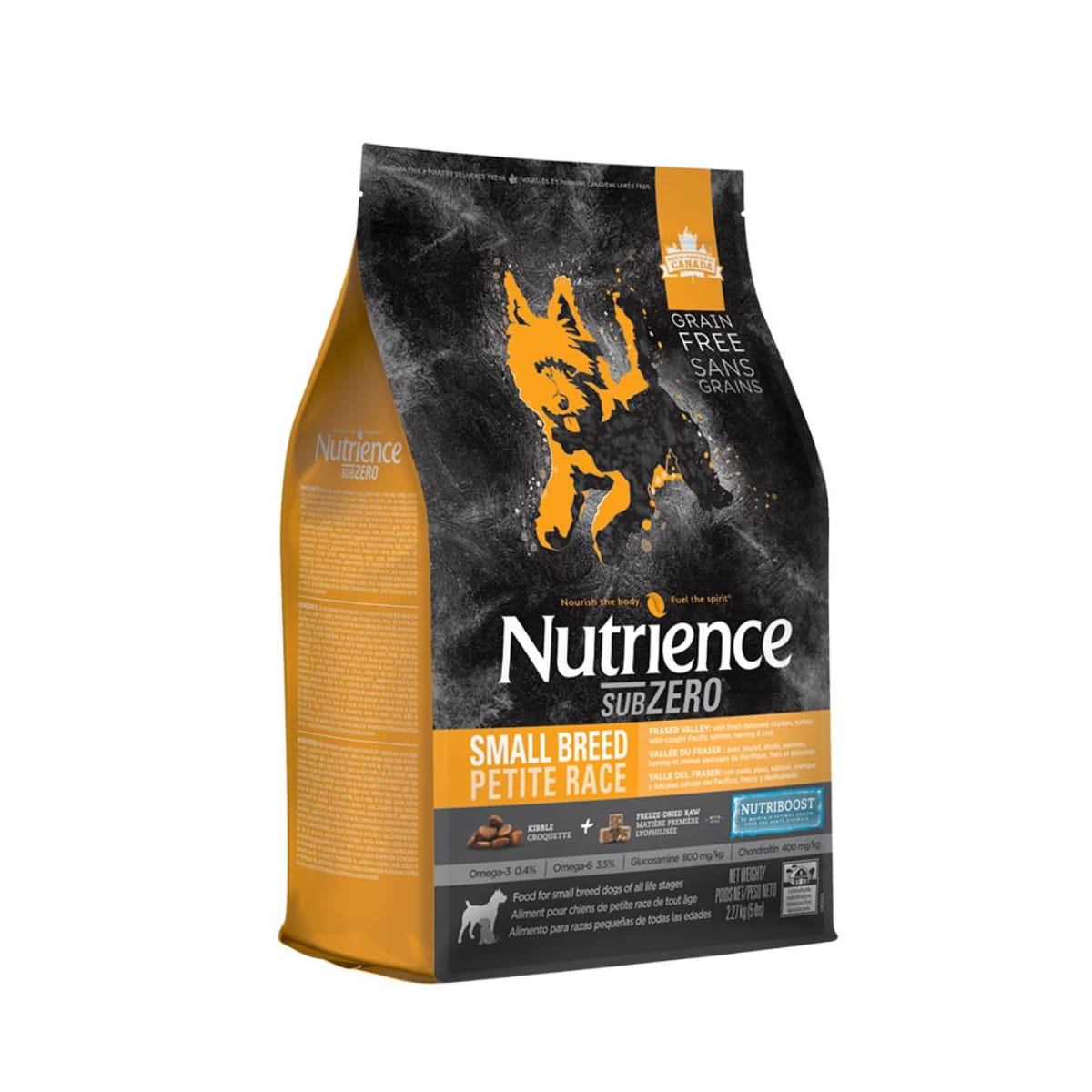 Nutrience grain hotsell free subzero