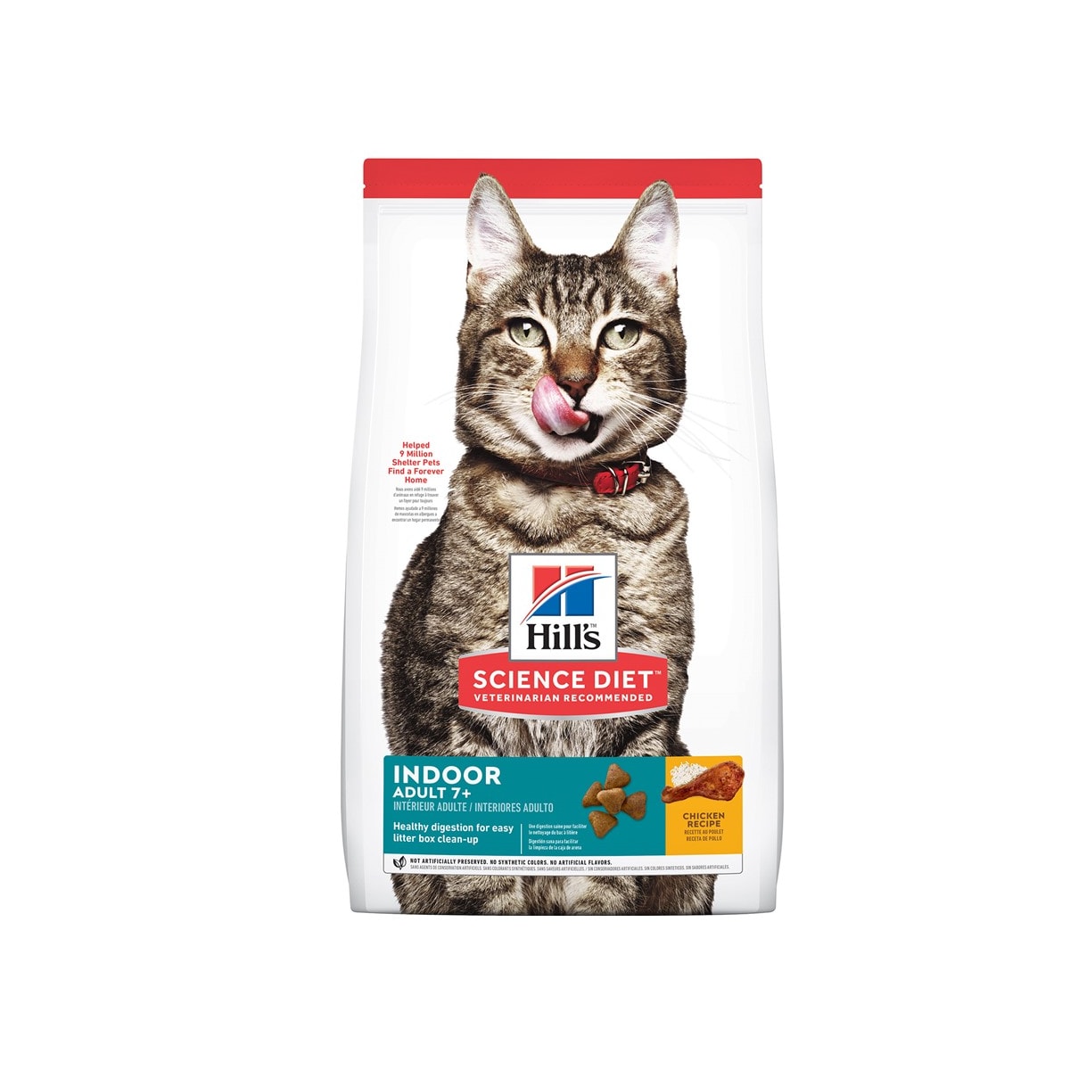 Hill's ฮิลส์ อาหารเม็ด สำหรับแมวโตเลี้ยงในบ้านอายุ 7 ปีขึ้นไป 1.58 kg_1