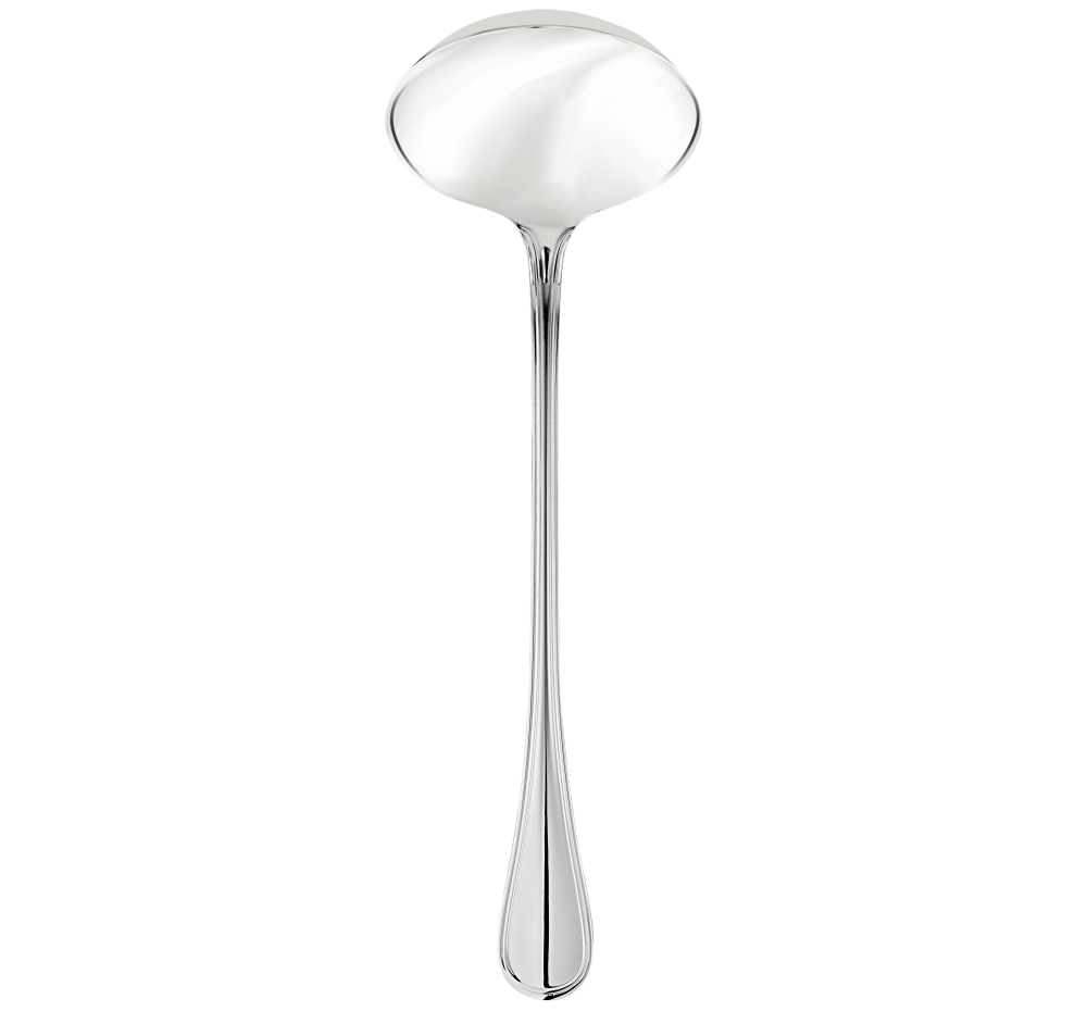 engraved soup ladle