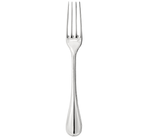 Dinner fork Perles  Silver plated