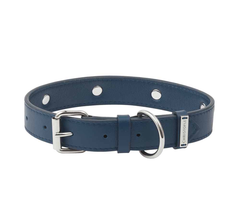 Collier en cuir de veau pour chien - taille 2 Royal Jack - Christofle