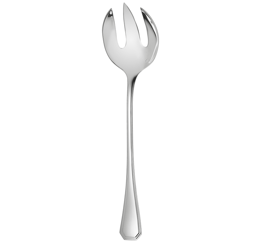 Salad Serving Fork America Silver Plated
