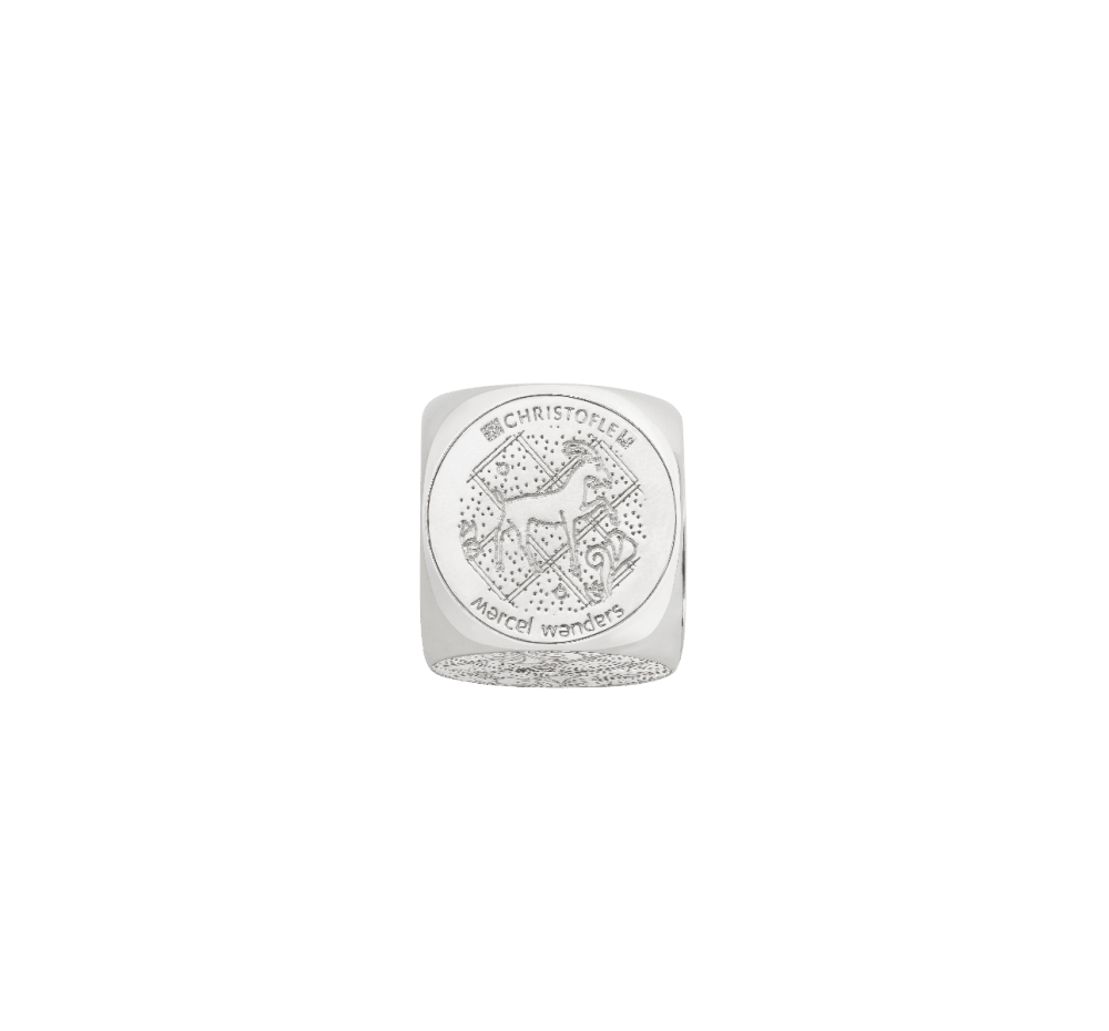 ジャルダン エデン サイコロ3個セット シルバーコーティング ジャルダン エデン Christofle
