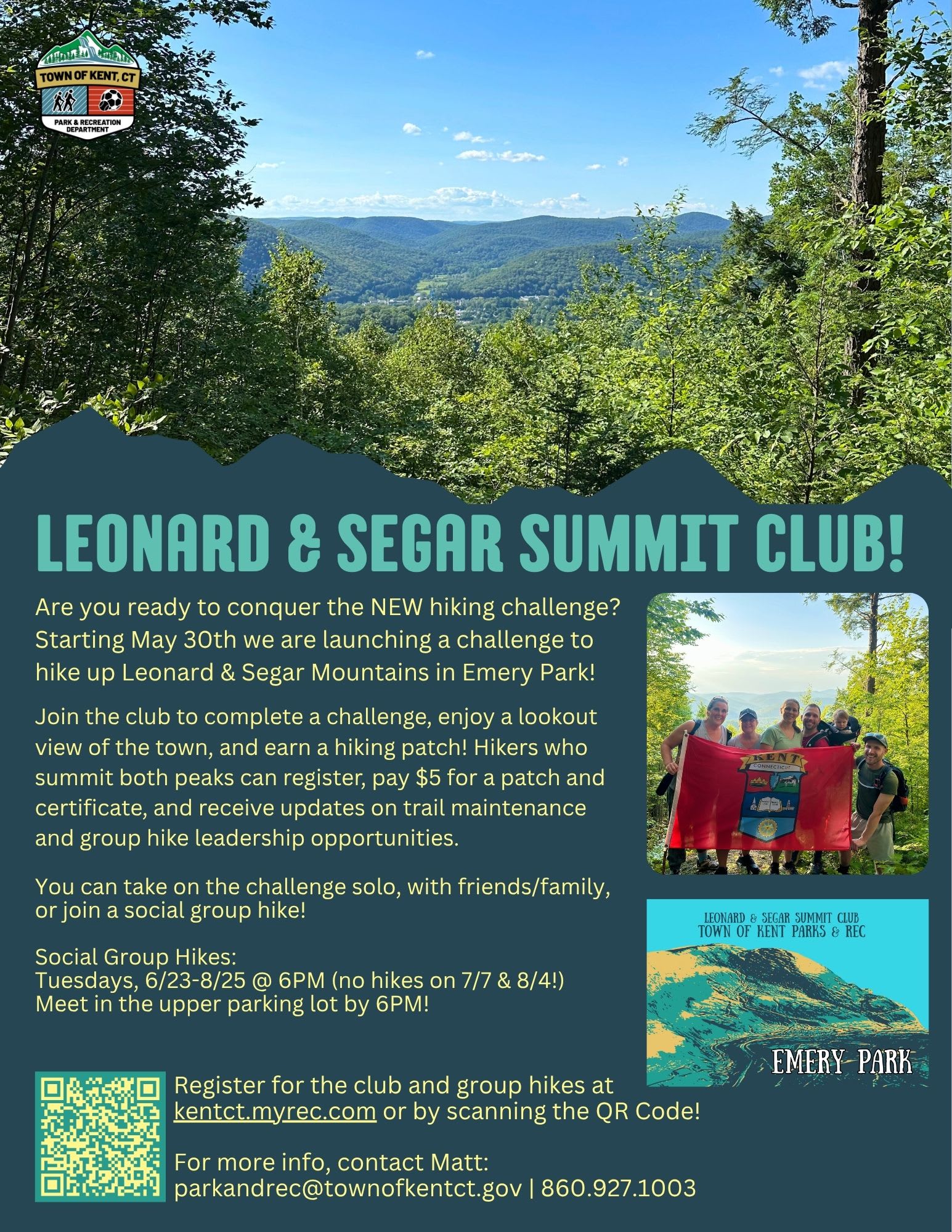 Leonard & Segar Summit Club Group Hikes