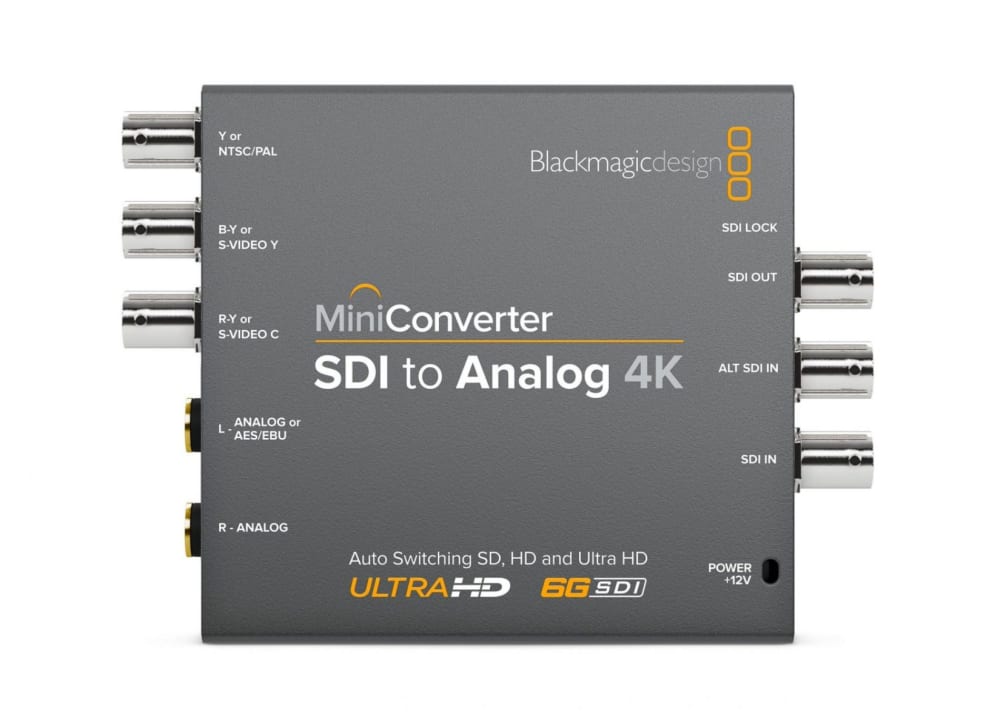 Blackmagic Design Mini Converter – SDI to Analog 4K