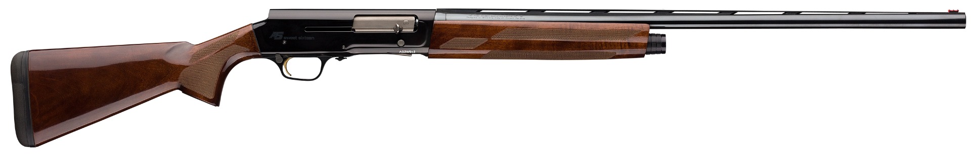 Browning A5 Ultimate Sweet Sixteen 16 Gauge Shotgun with 28" Barrel, 2.75" Chamber, 4+1 Capacity, Polished Black Finish & Gloss Turkish Walnut Stock