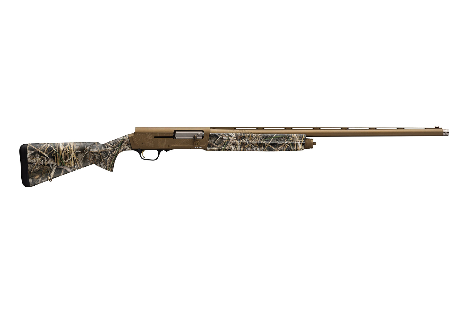 Browning A5 Wicked Wing 12 Gauge 26" Barrel 3.5" 4+1, Burnt Bronze Cerakote/Rec, Realtree Max-7 Camo Synthetic Stock
