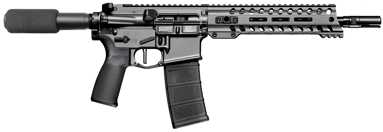 POF-USA 01802 Minuteman 5.56 NATO Pistol 10.5" Tungsten Cerakote