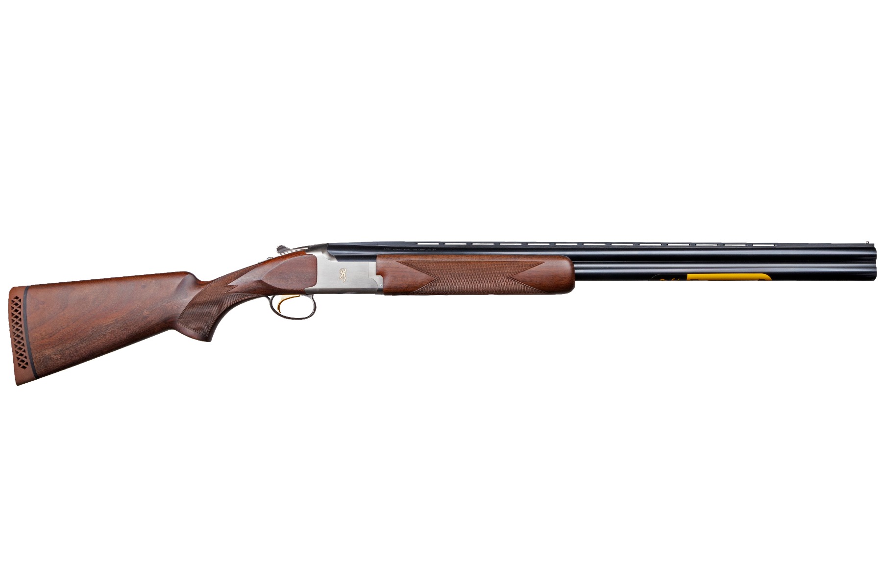 Browning Citori White Satin 12 GAUGE Chrome Lined Chamber/ Back-Bored Barrel 28" Polished Blue - Browning - 12 GAUGE