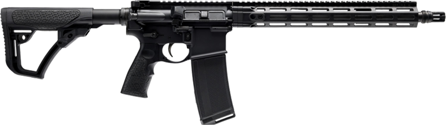 Daniel Defense DD4 V7 SLW Rifle 5.56mm NATO 32rd Magazine 14.5 1/2x28 Threaded Barrel Black with 13.4 Handguard and Flash Hider