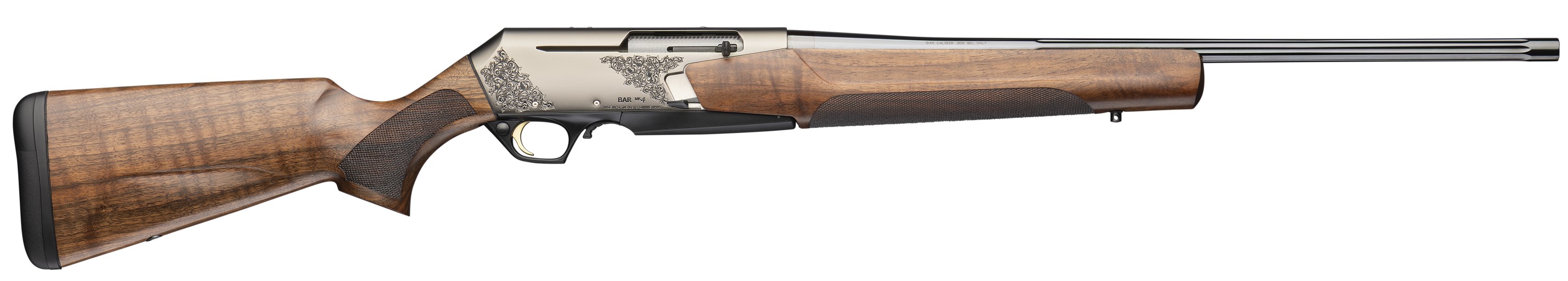 Browning BAR MK 4 243 WIN 4+1 22 Sporter Contour/ Flute Matte Nickel 