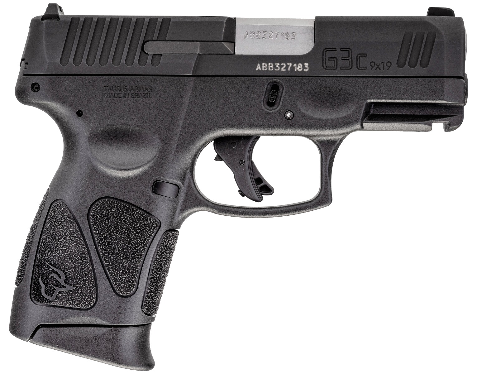 Taurus G3 Compact 9mm Luger 3.26" 10+1 Matte Black Steel Polymer Grip - Taurus - 9mm