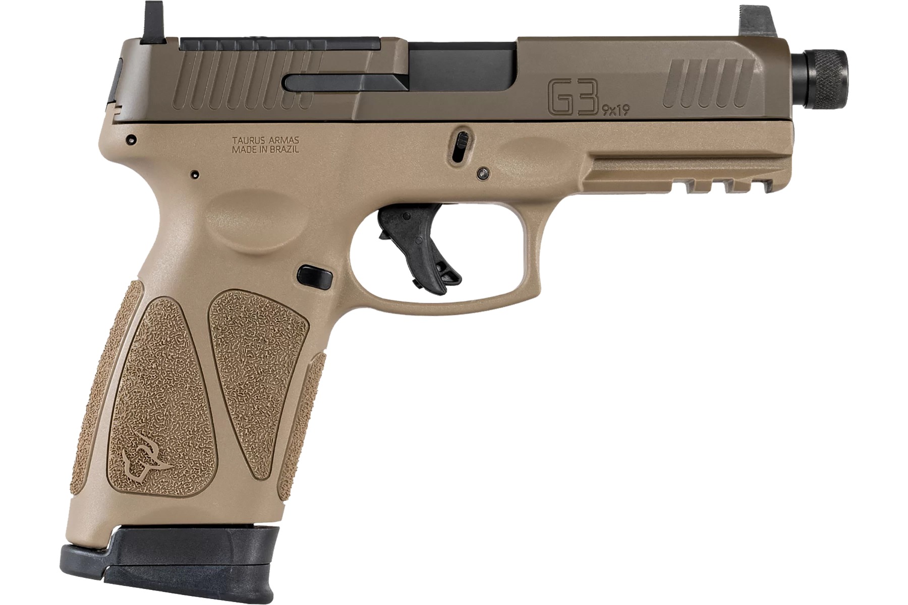 Taurus 1-G3P941-TAC G3 9mm Luger 4" 17+1 Flat Dark Earth Frame with... - Taurus - 9mm