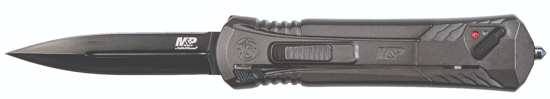 BTI 1084314 Smith & Wesson M&P OTF Spear 3.5" AUS-8 Folding Knife Black - Smith & Wesson for sale at TheGunDock