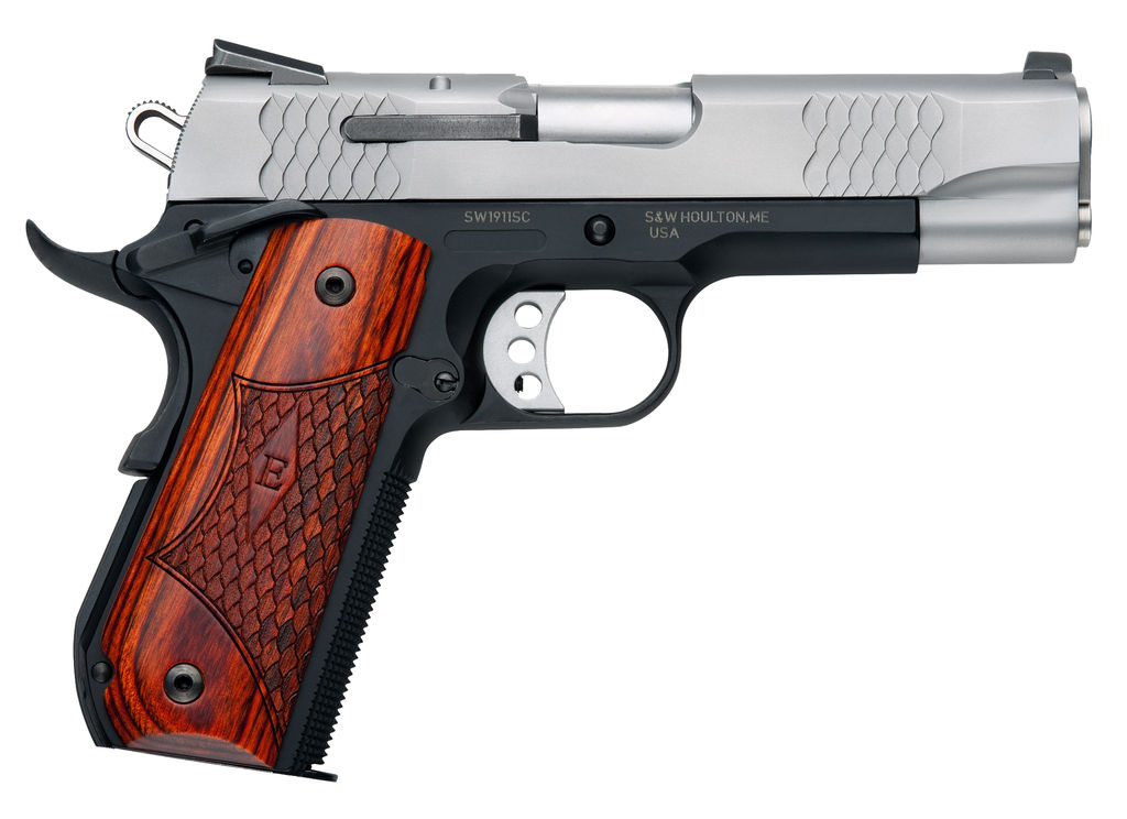 Smith & Wesson SW1911 45 ACP SC 4.25" Barrel 2-Tone 8 Round Semi Automatic