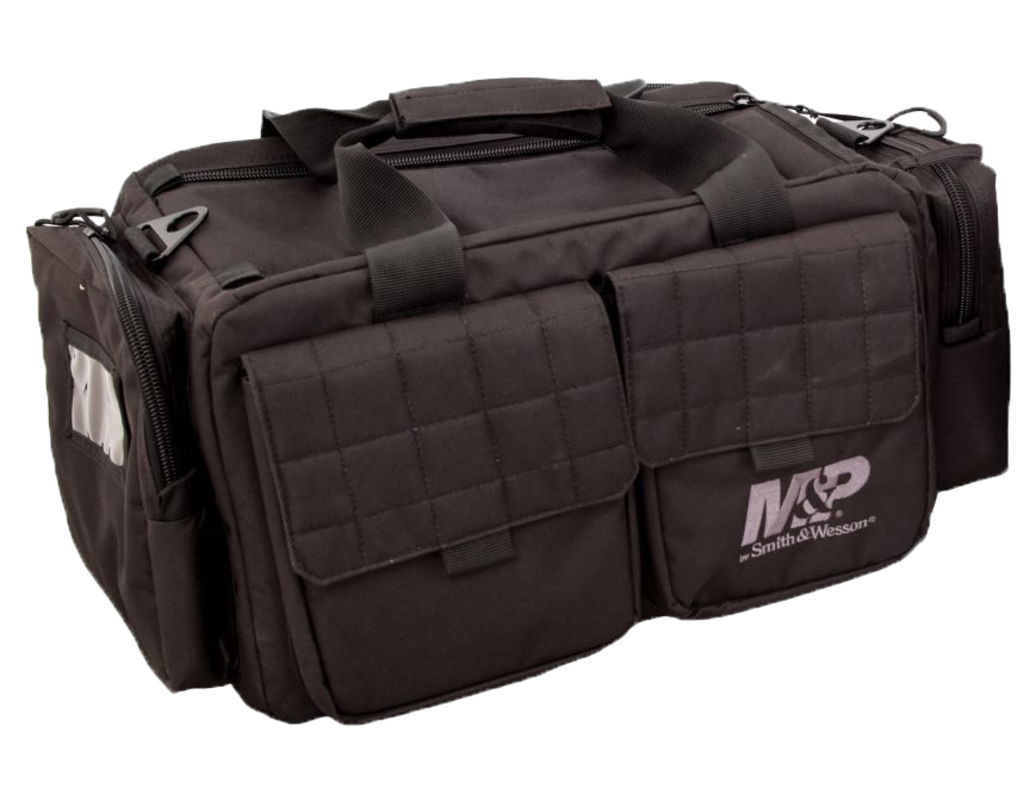 M&P Accessories 110023 Officer Tactical Range Bag made of Nylon with Black-img-0