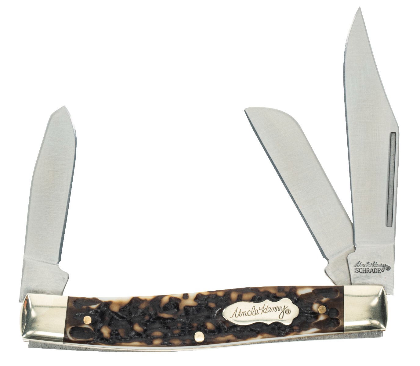 Uncle Henry 1136003 Next Gen SR Rancher Folder 2.5" Blade Staglon Handle